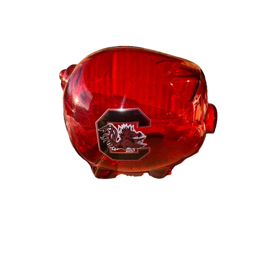 South Carolina Gamecocks Collectible Premium Piggy Bank (5" L×‎ 4"T)